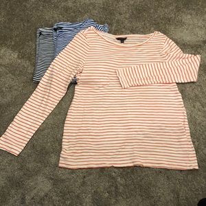 3pcs BANANA REPUBLIC Stripe Tops ❤️